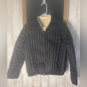 Women’s Main Story small black snap jacket